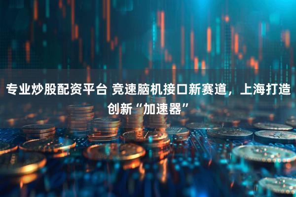 专业炒股配资平台 竞速脑机接口新赛道，上海打造创新“加速器”