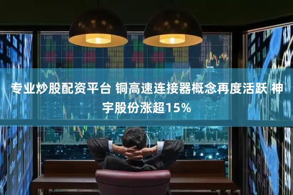 专业炒股配资平台 铜高速连接器概念再度活跃 神宇股份涨超15%
